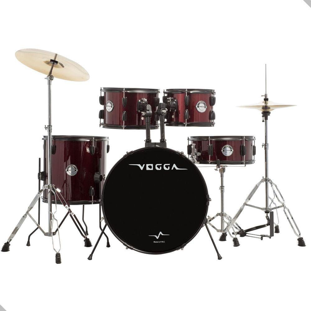 Bateria Acustica Vogga Urban Vpd120 20 Wr Vinho