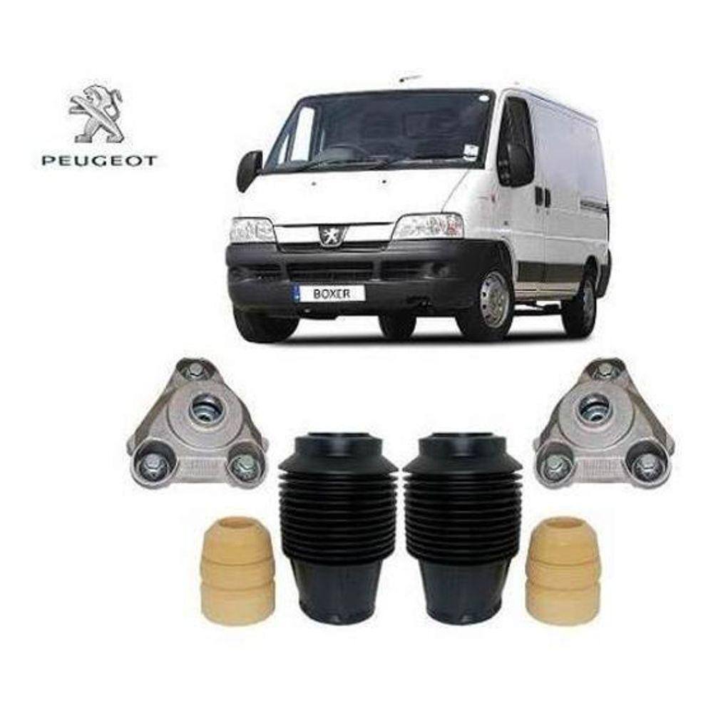 2 Kit Batente Coxim Amortecedor Dianteiro Peugeot Boxer 2006