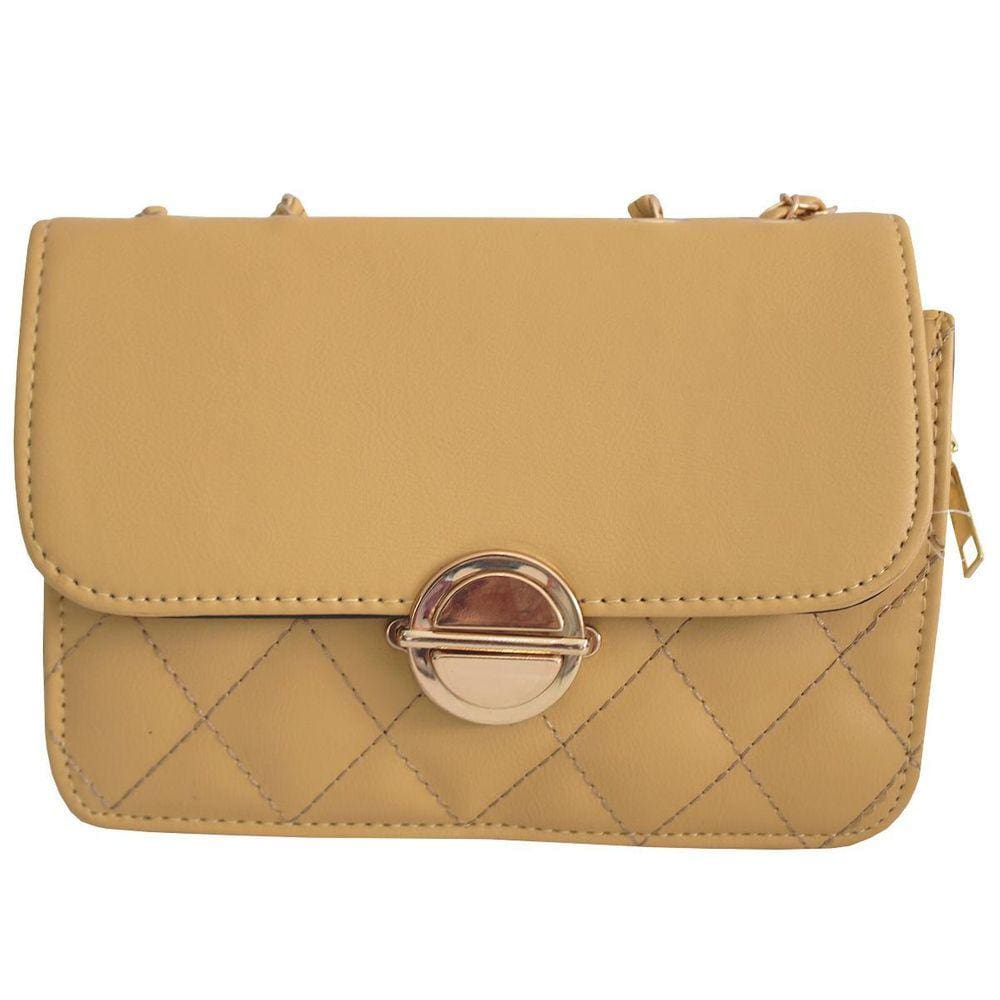 Bolsa Transversal Tiracolo Bolsinha Ombro Feminina Corrente
