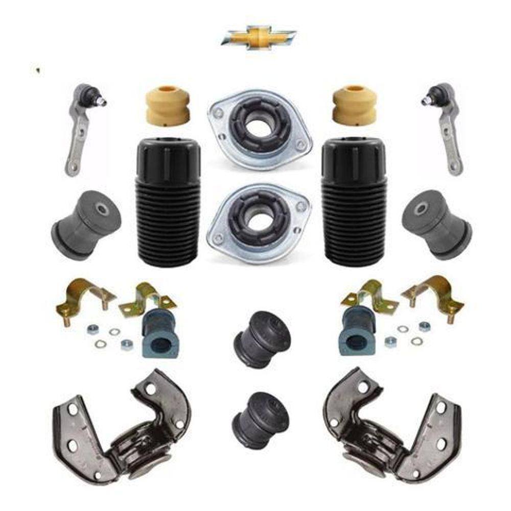 Kit Bucha Coxim Suspensão Corsa 1998 Ate 2009 Classic Celta