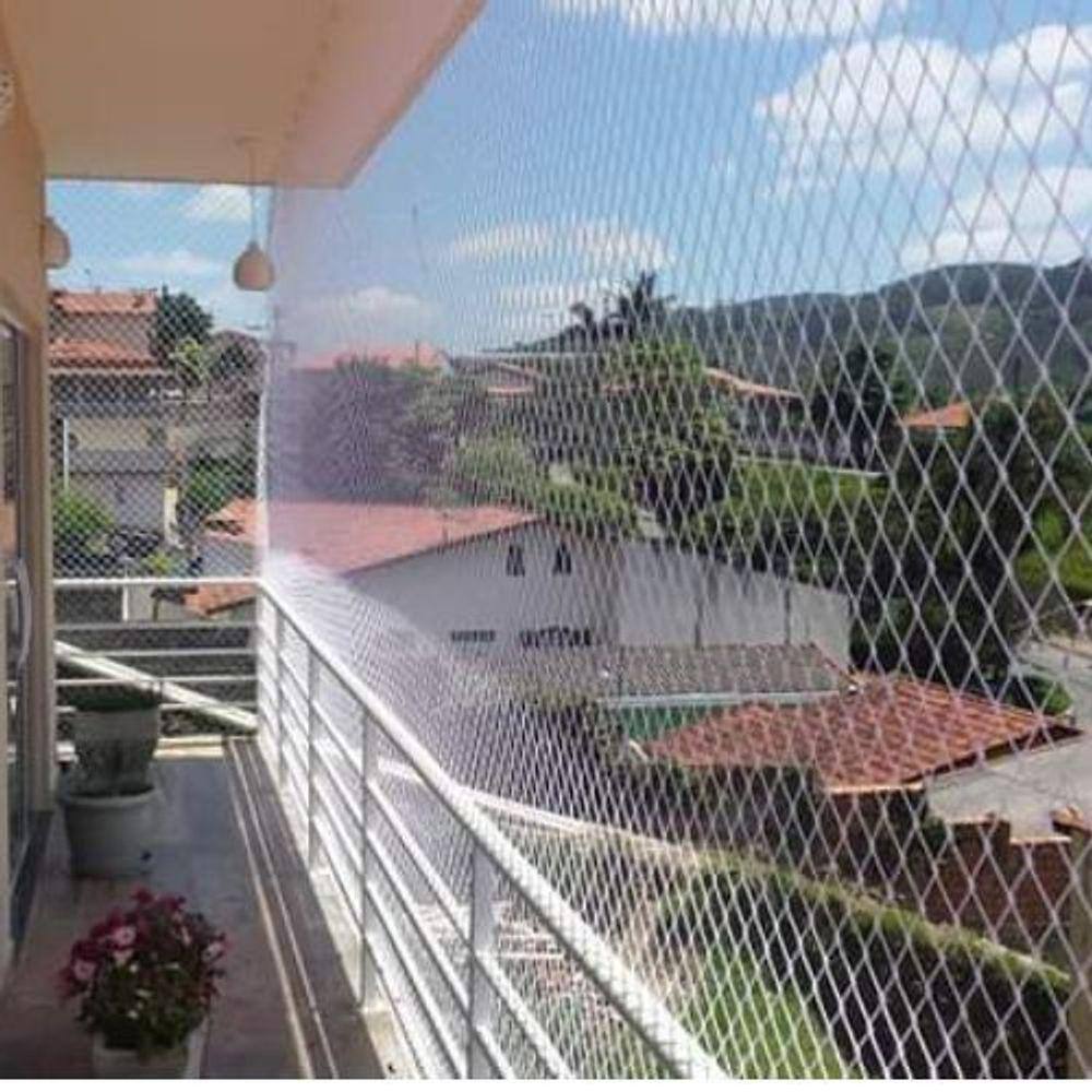 Kit 6.50x1.10 De Redes De Proteção Para Crianças E Gatos