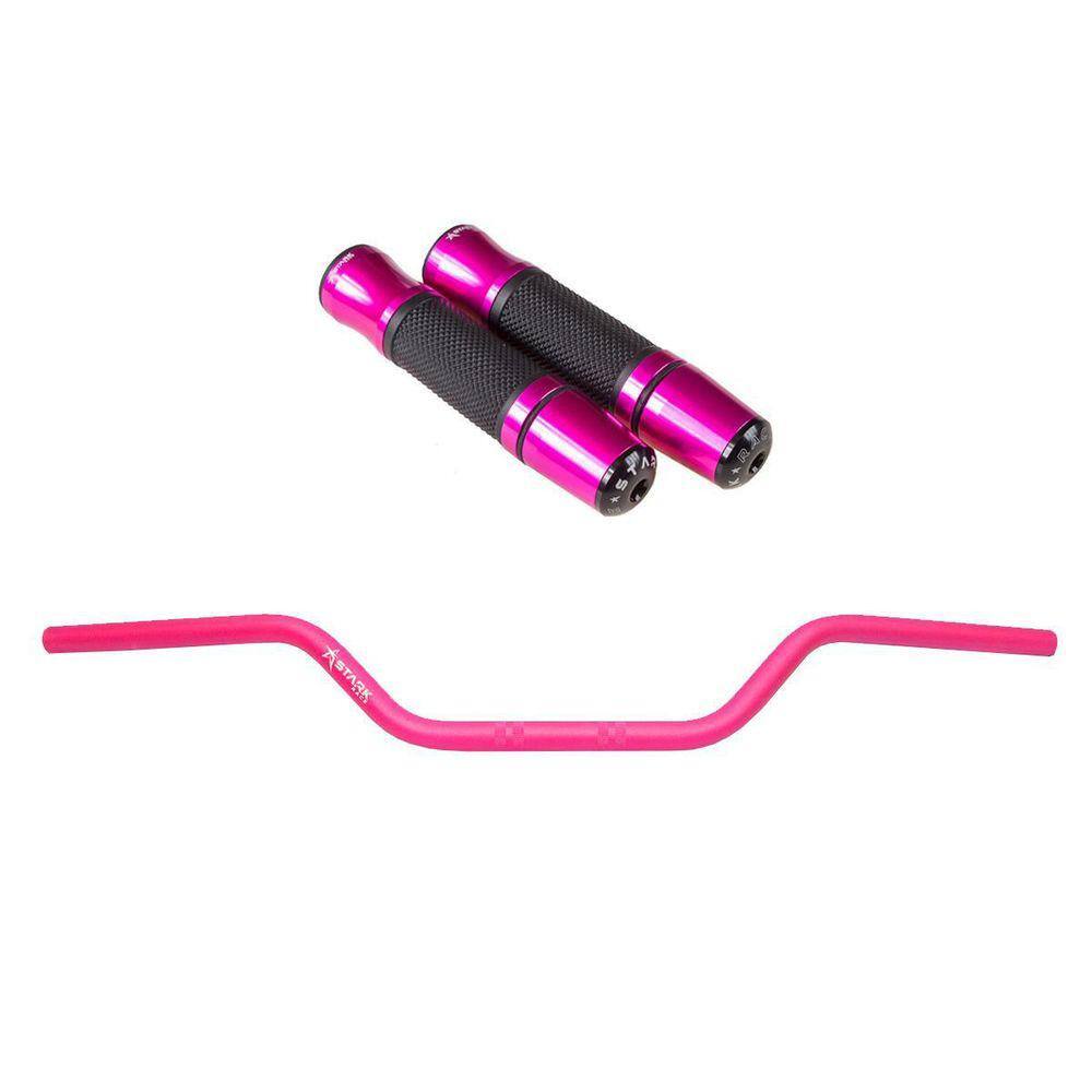 Kit Rosa Guidão 22Mm Manopla Jupiter Pcx 150