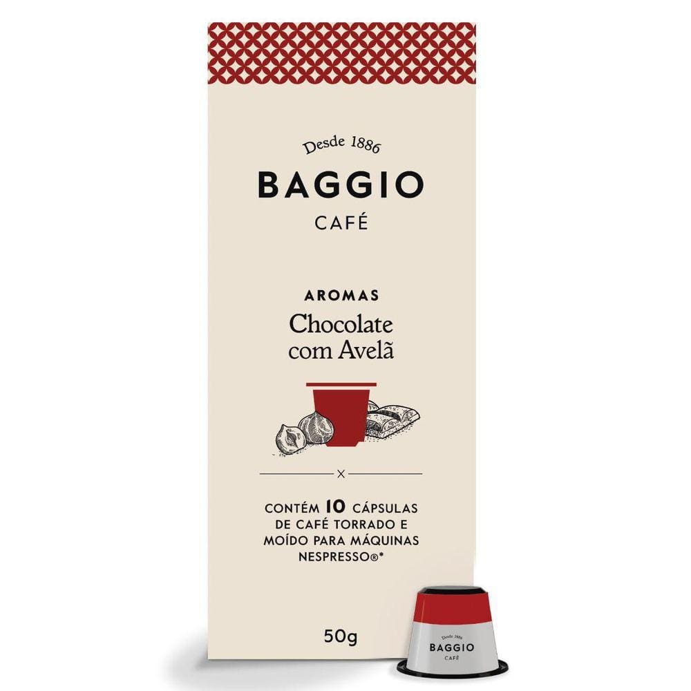 Cápsula Café Gourmet Baggio Chocolate Com Avelã Nespresso
