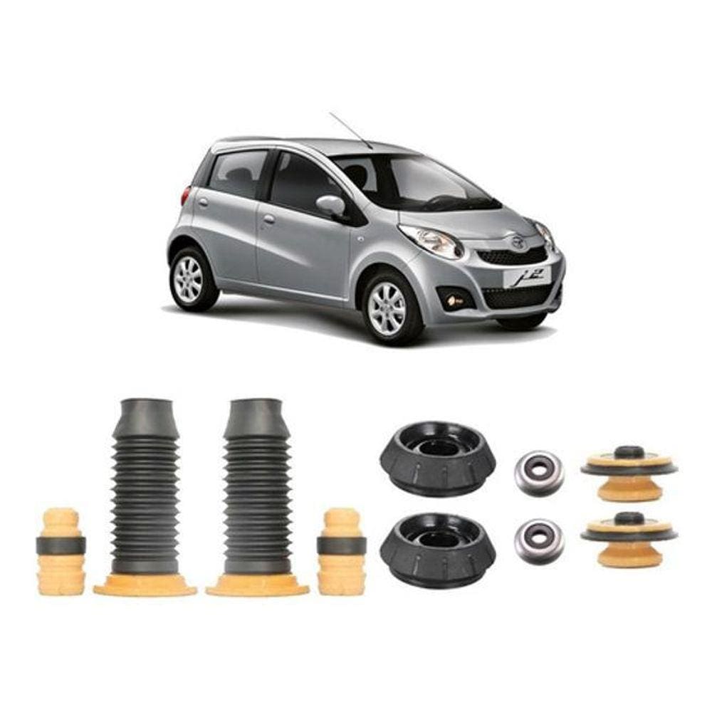Kit 2 Coxim Dianteiro Batente Traseiro Jac 2 2013 2014
