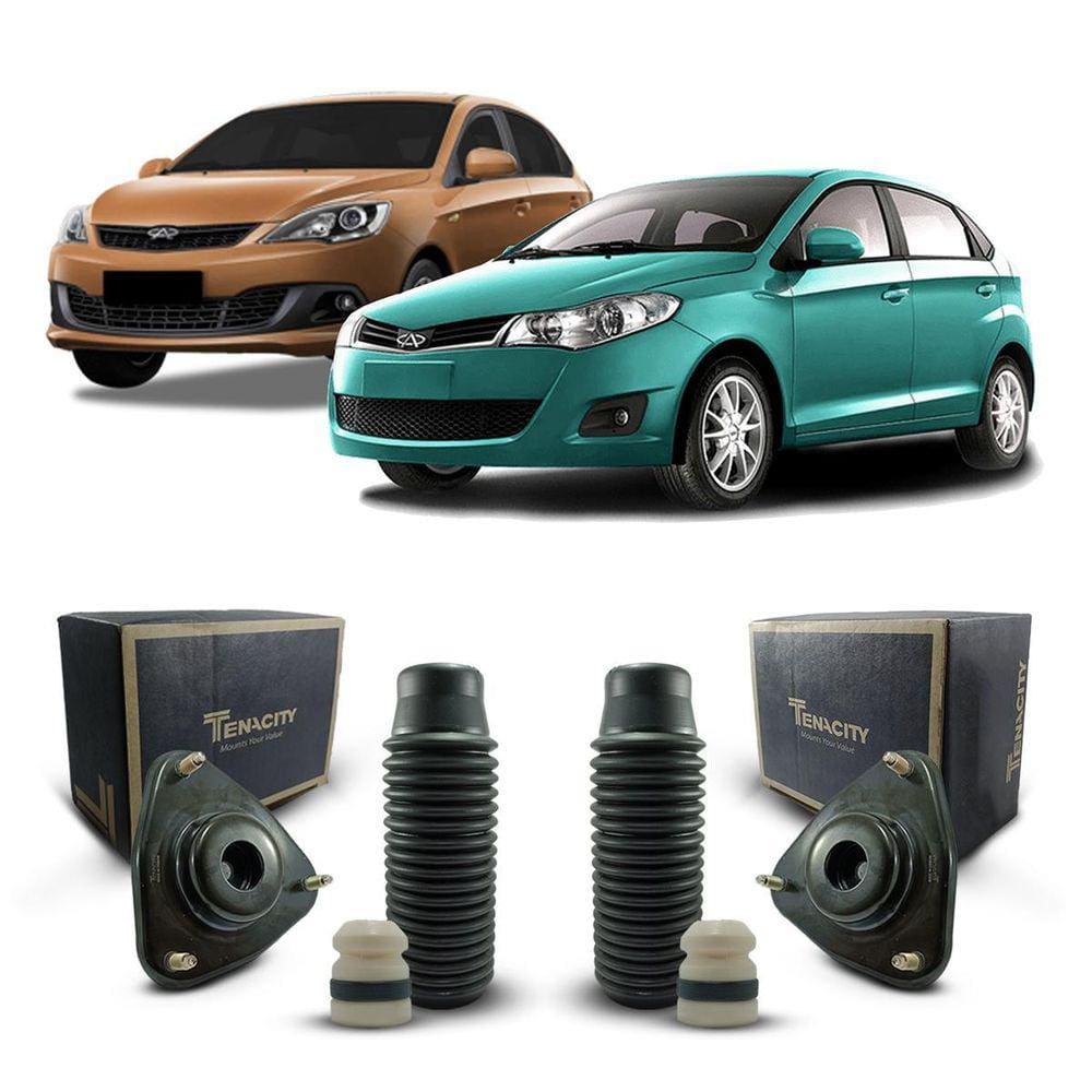 Par Kit Coxim Suporte Dianteiro Chery Celer 2016