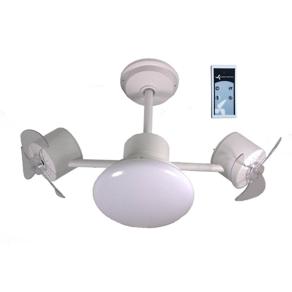 Ventilador De Teto Infinit Plus Branco controle Bivolt
