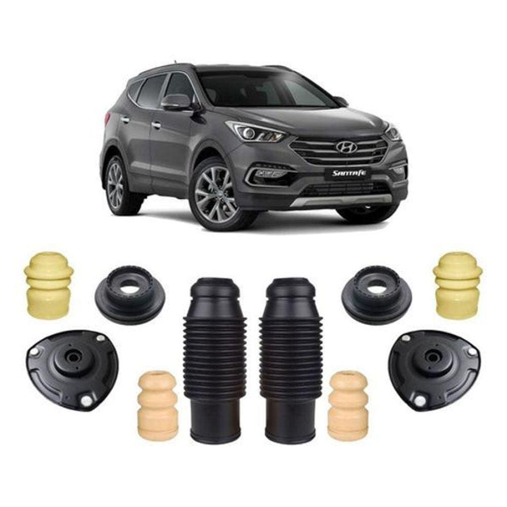 Kit Do Amortecedor Dianteiro Traseiro Santa Fé 2.4 2011/14