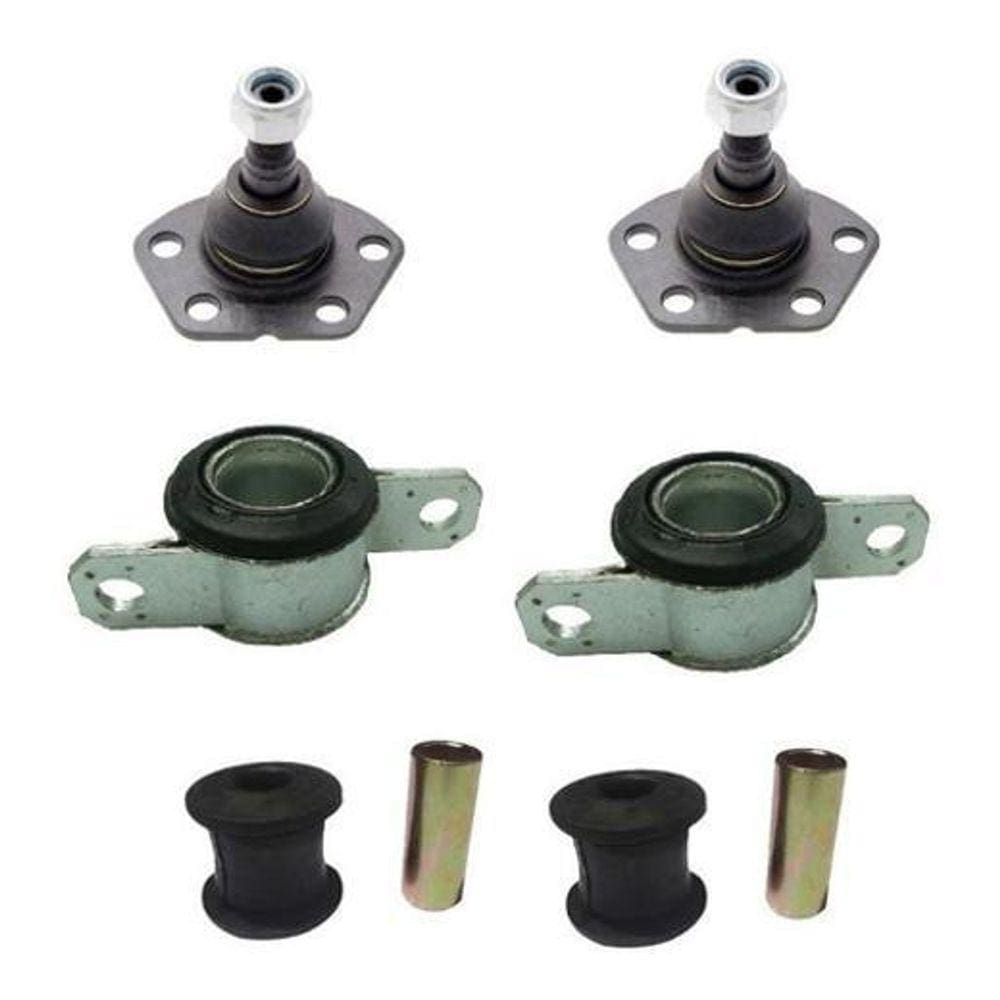 Kit 4 Bucha Da Bandeja + 2 Pivos Ducato 2.8 1998 Ate 2009