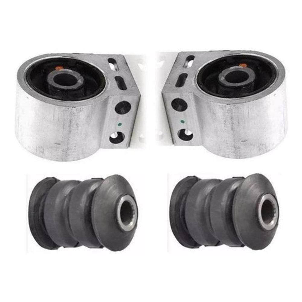 Kit 4 Bucha Da Bandeja Balança Dianteira Gm Captiva