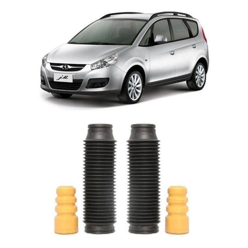 Par Batente Coifa Traseiro Jac J6 2011 2012 2013 2014 2015