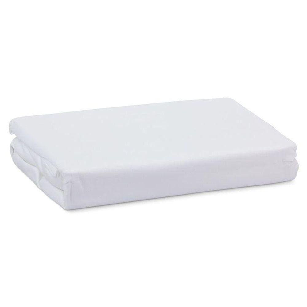 Lençol Avulso Com Elástico Casal Platine Branco Buettner