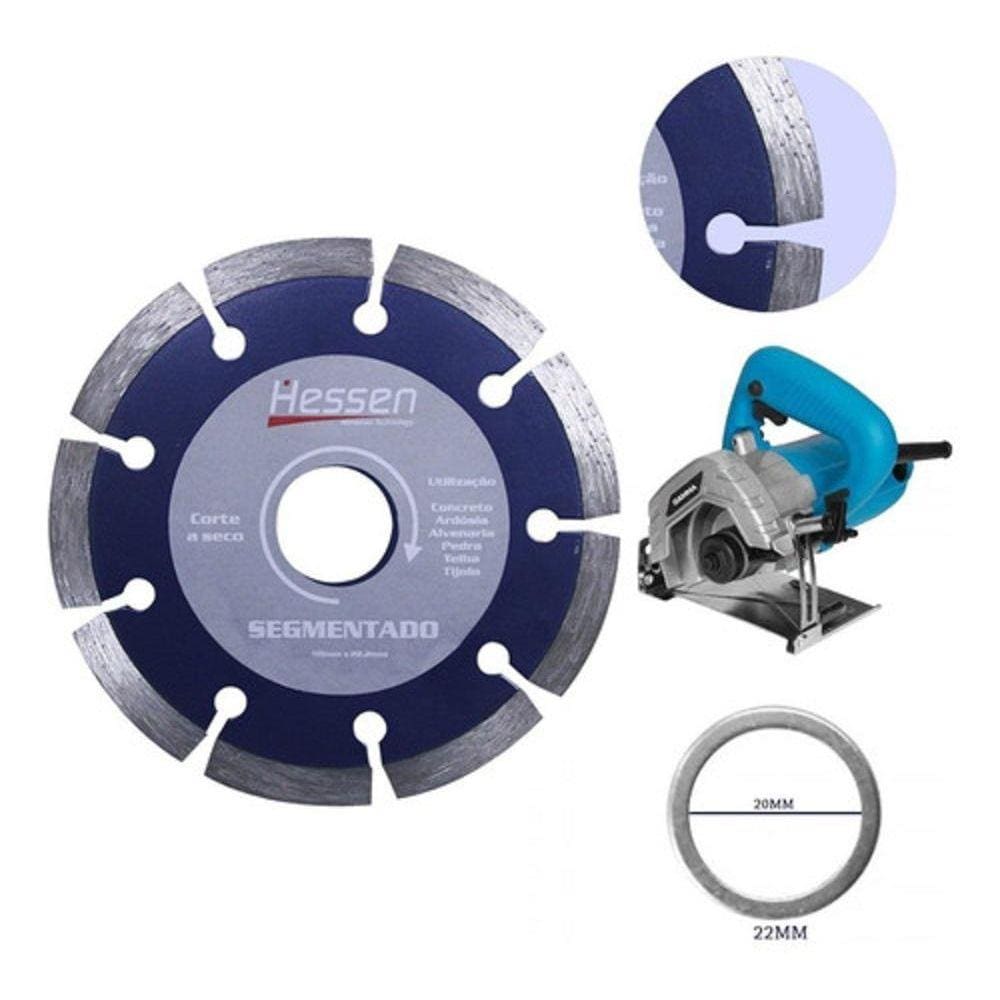 Disco Diamantado 110Xf20 Segmentado 32896 Unic Unic S Defin