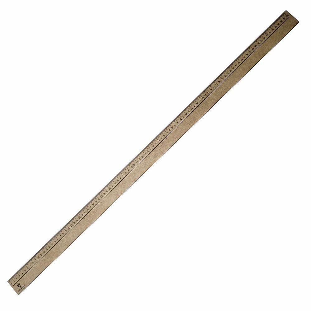 Kit 5 Régua 100 Cm Madeira Modelagem Estilista Corte Costura