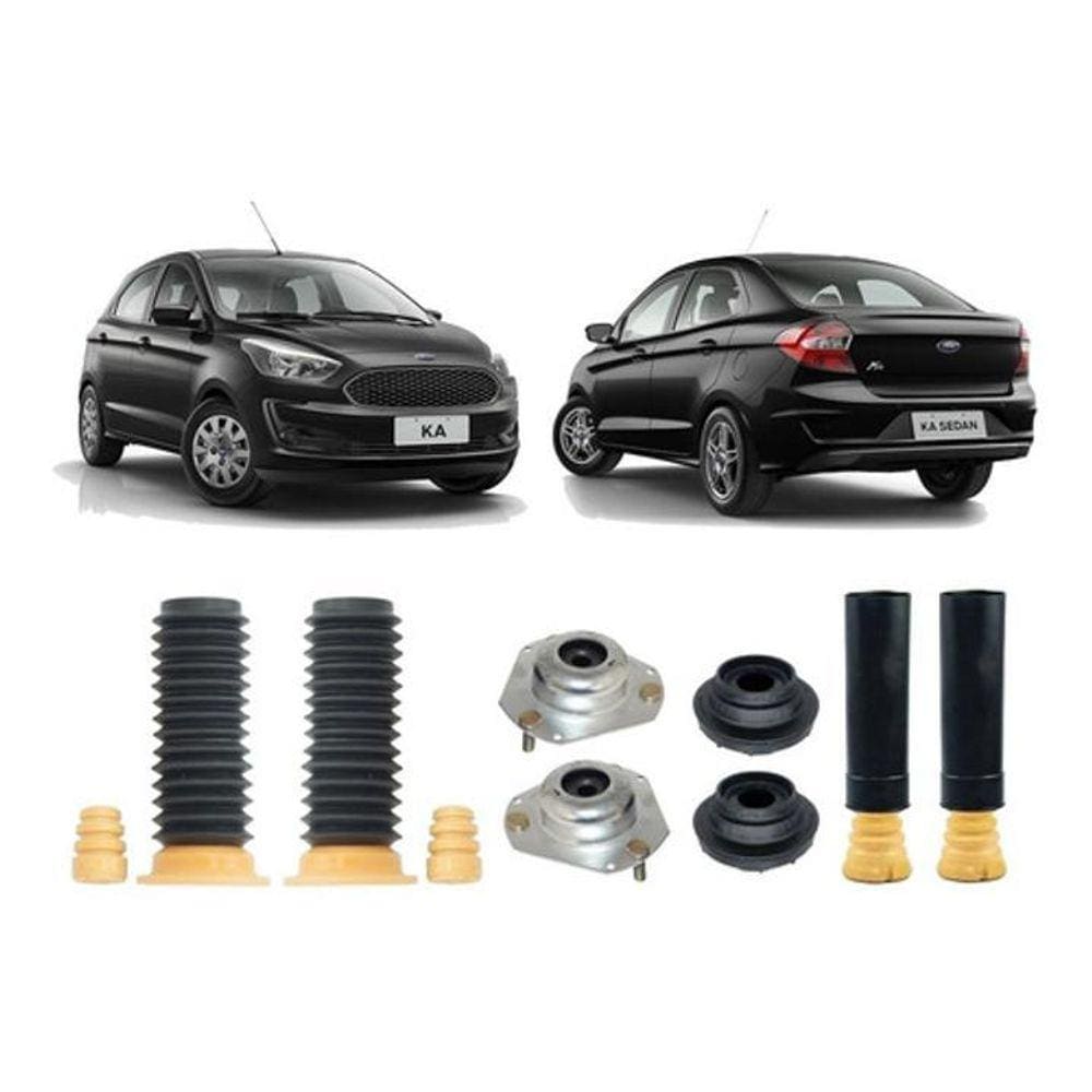 Kits Batente Dianteiro Traseiro New Ka 2015 2016 2017 2018