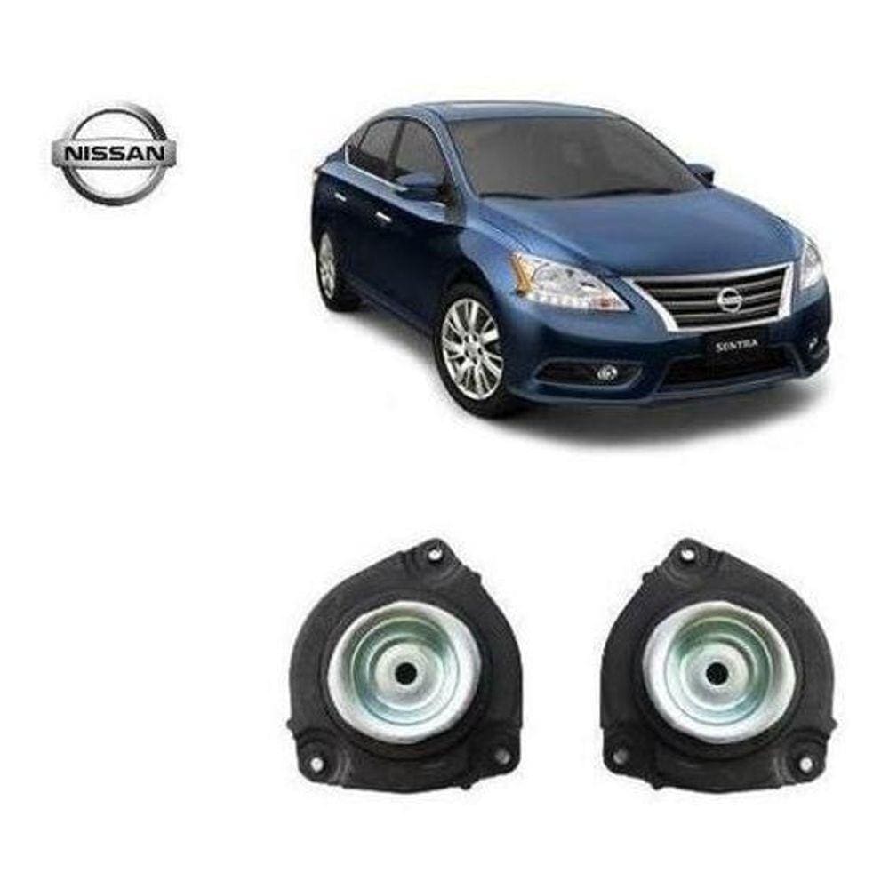 Par Coxim Do Amortecedor Dianteiro Nissan Novo Sentra 2017
