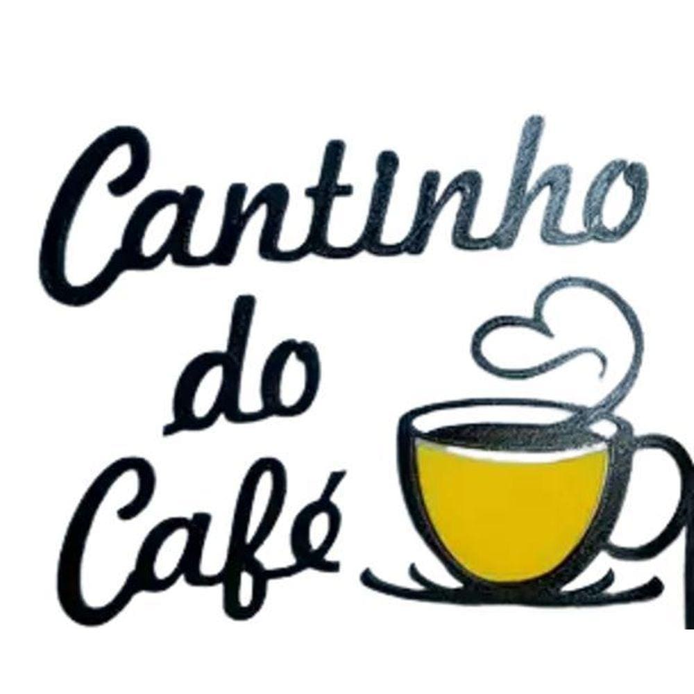 Decoração Placa Cantinho Do Café Parede Decorativo Aplique