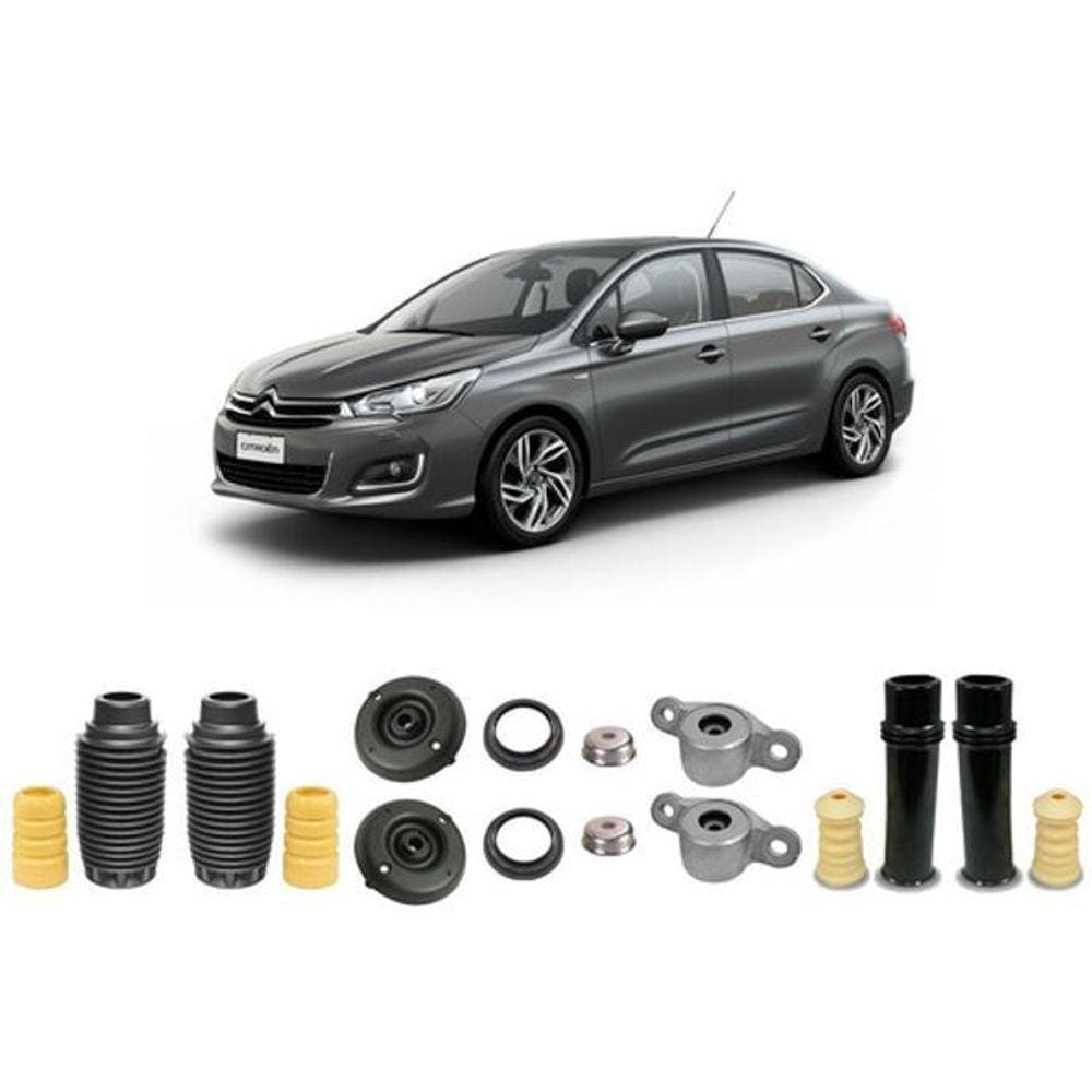 Kit Coxim Dianteiro Traseiro Completo C4 Lounge 2019 2020