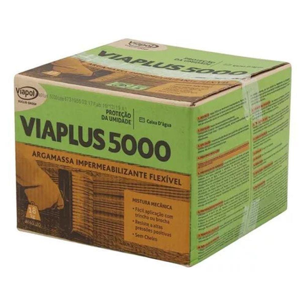 Argamassa Polimérica Flexível - Viaplus 5000 Componente A+B