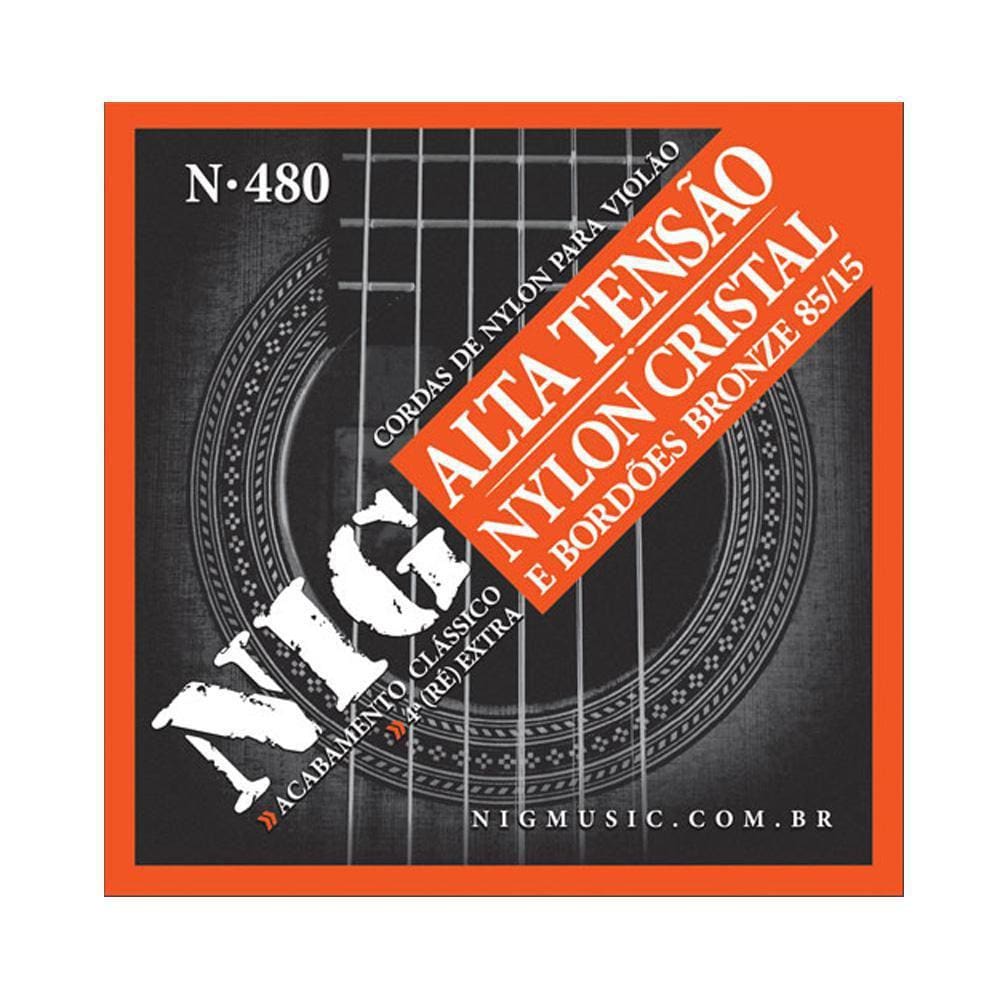 Encordoamento Nig N480 Para Violão Nylon Clássico - Ec0240