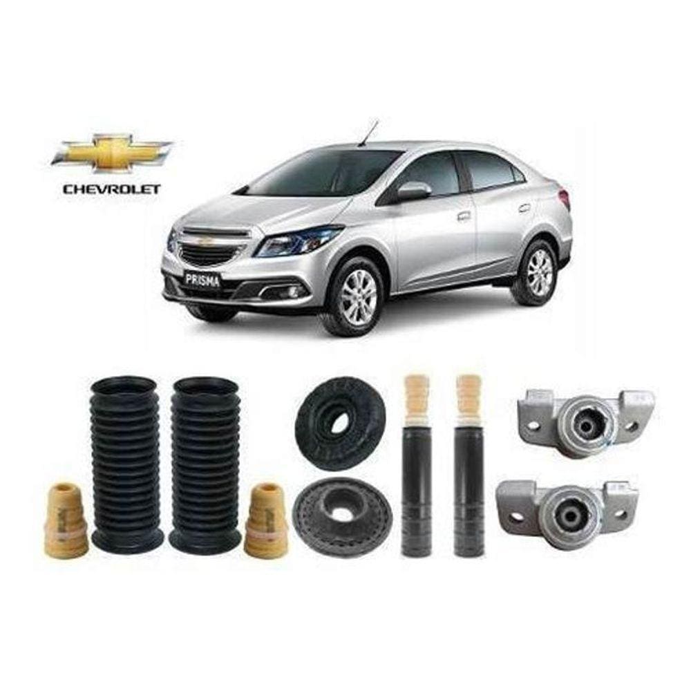 4 Kit Do Amortecedor Dianteiro Traseiro Novo Prisma 2013 2014 2015 2016