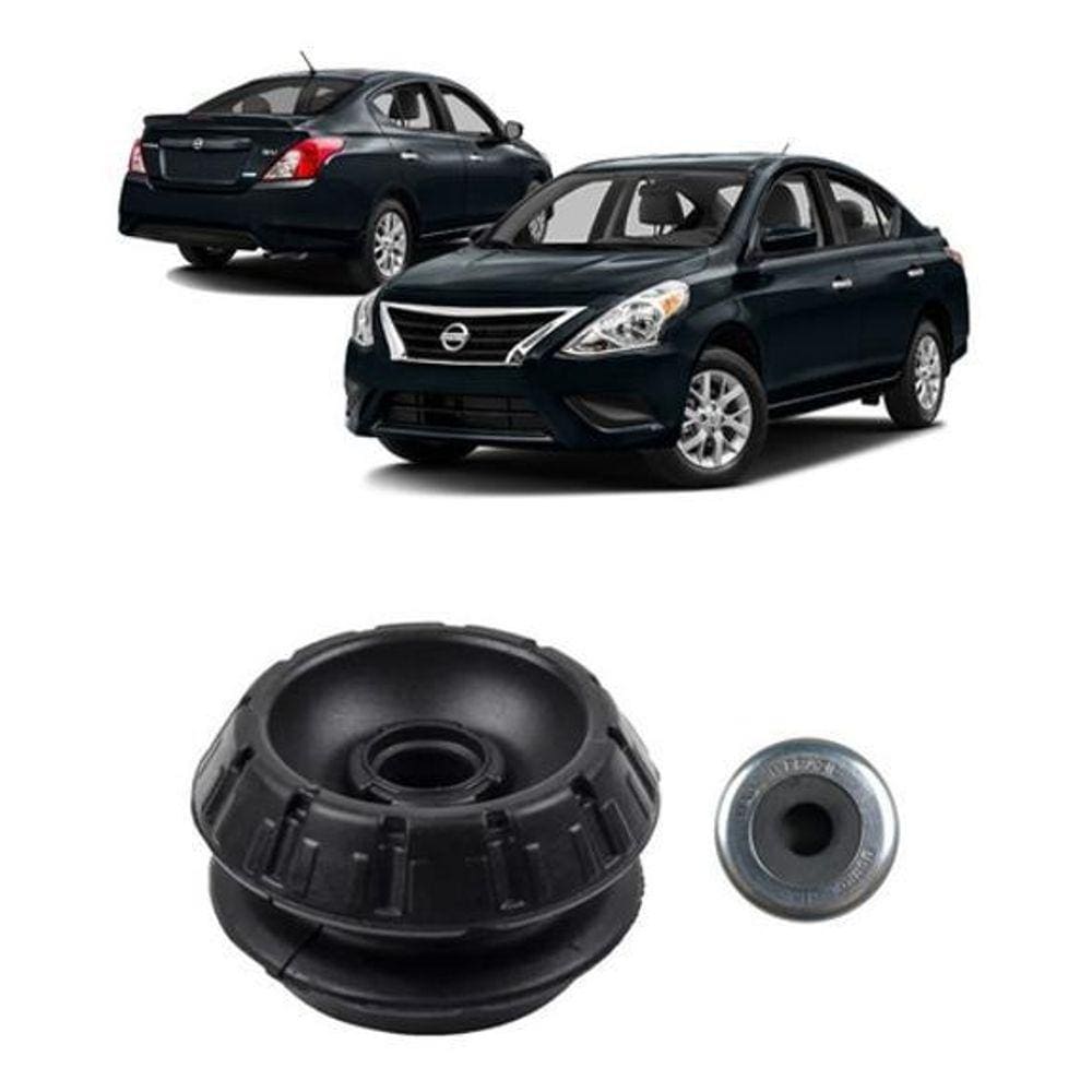 Um Coxim + Rolamento Dianteiro Nissan Versa 2011 2012 2013