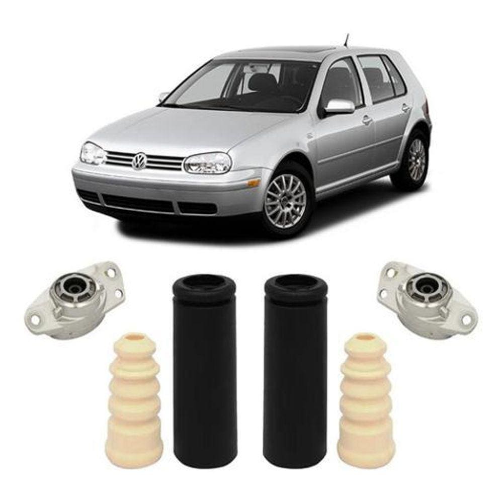 Kit Coxim Batente Suspensão Traseira Golf 1999 2000 2001 02
