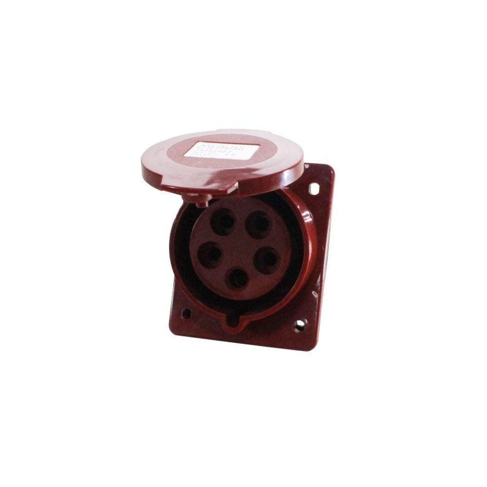Tomada De Embutir Inclinada 32A 380-415V 3P+N+E - Metaltex
