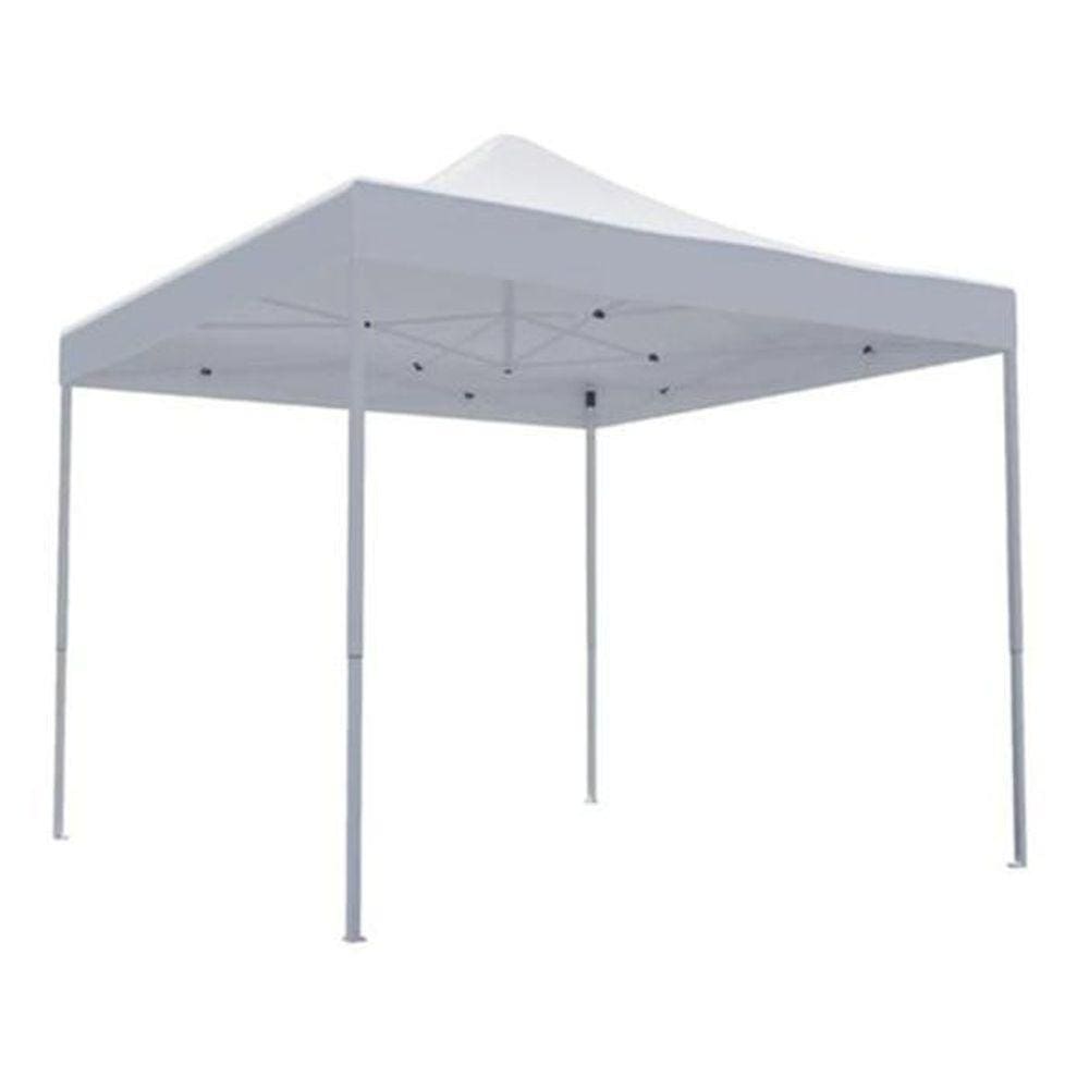 Tenda Gazebo Impermeável Aço Branco 3X3 M Praia E Jardim