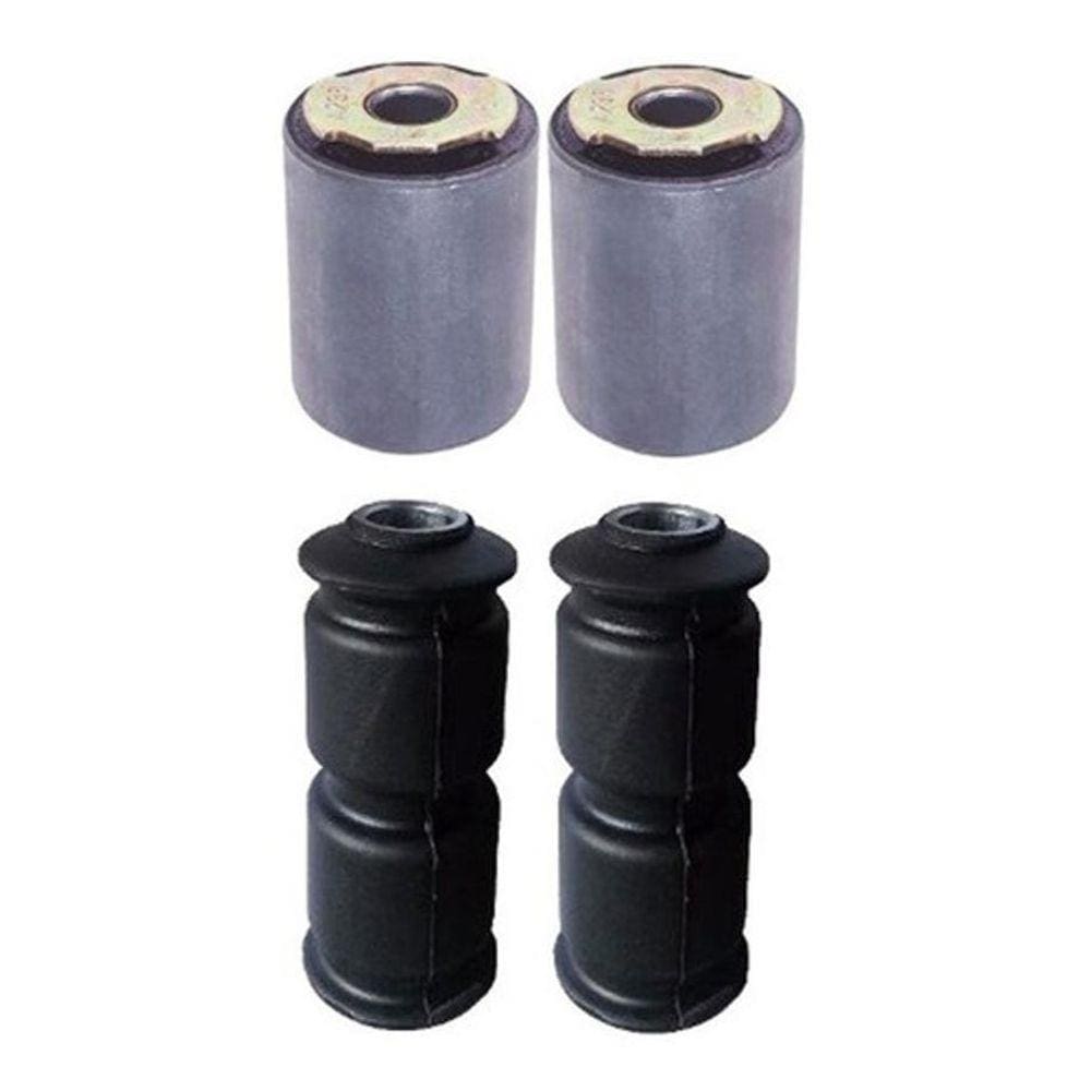 Kit 4 Buchas Do Feixe De Molas Traseiro Fiat Doblo Todos