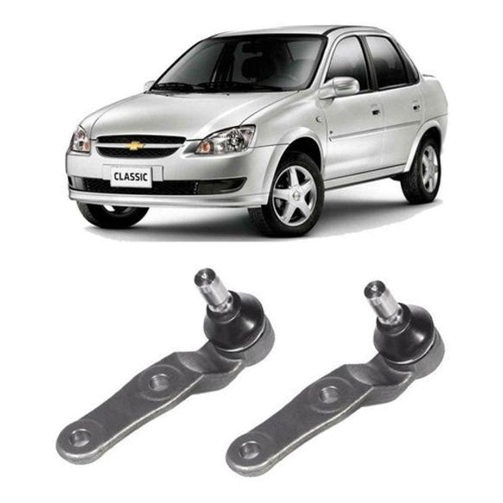 Par Pivô Da Suspensão Dianteira Classic 2002 2003 2004 2005