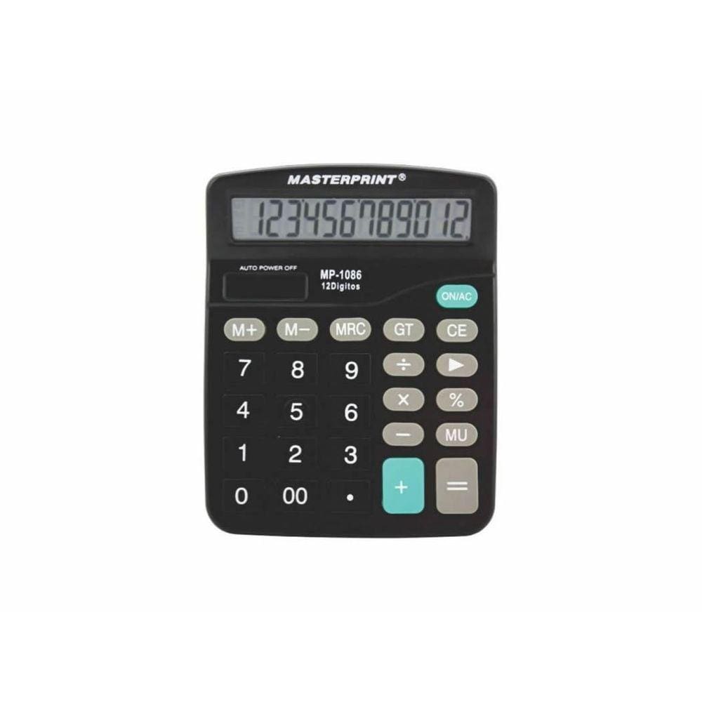 Calculadora Manual 12 dígitos - MP 1086