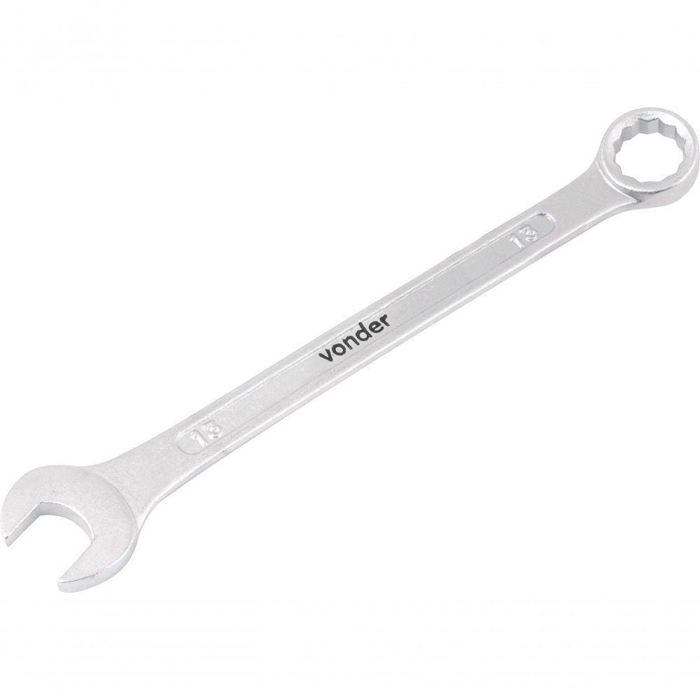 Chave Combinada 13mm Cromo Vanadio Reta - Vonder