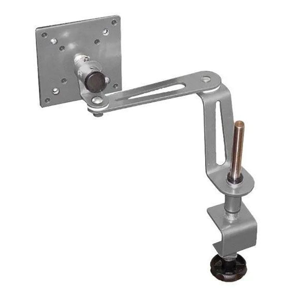 Suporte Mesa Multivisão Lcd-Flex-Slim-Pc De 10 A 17 Prata