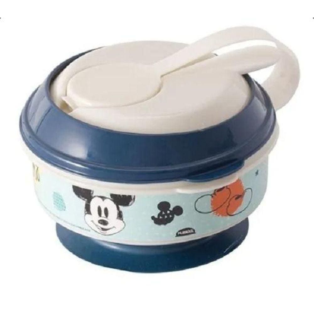 Pote De Papinha Com Amassador Infantil 300Ml - Mickey