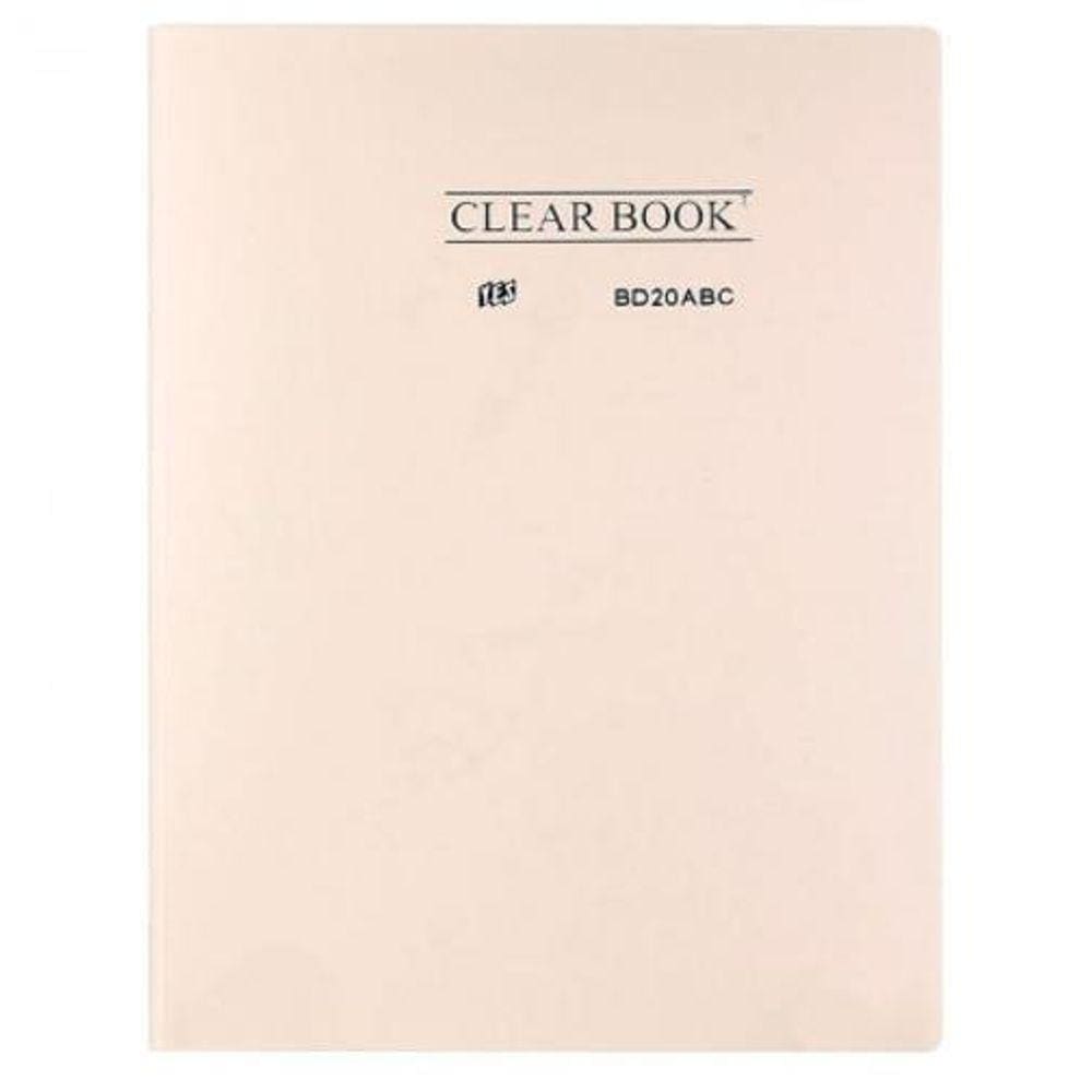 Pasta Catlogo Bege Pastel Bd20Abc/Be 20 Plsticos Yes