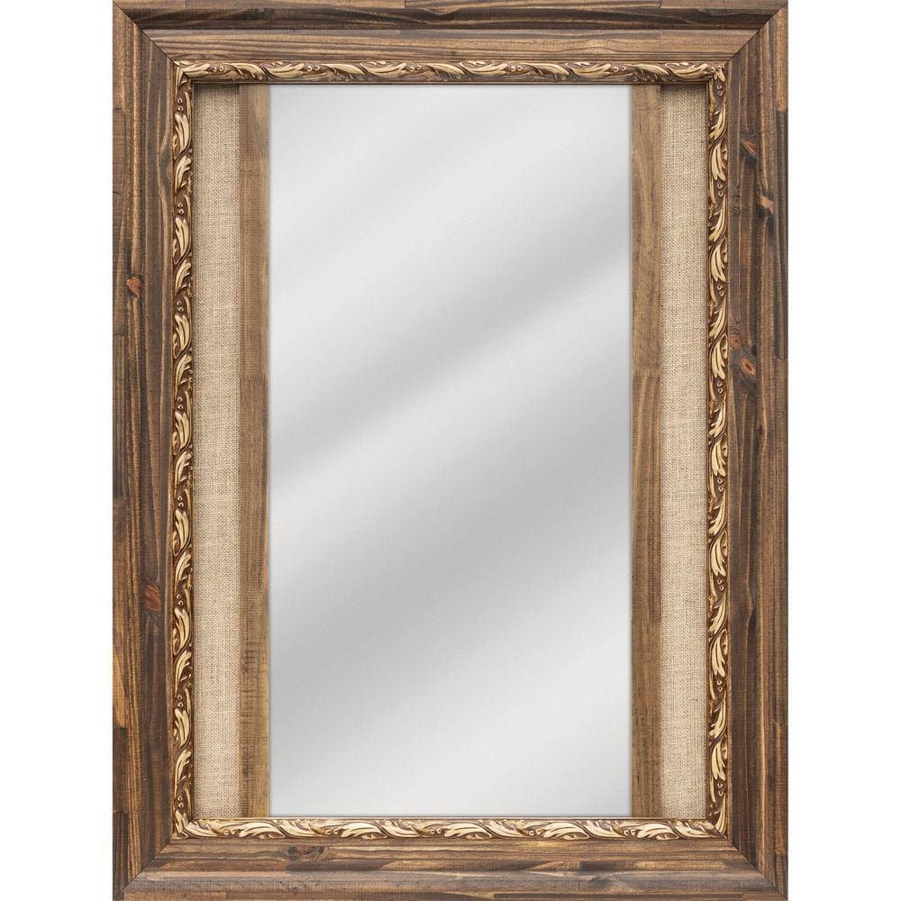 Espelho Udine Liso 50x100cm TX37 BW Quadros Marrom