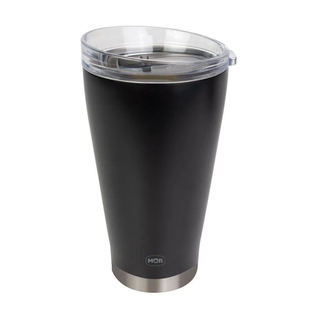 Copo Termico para Cerveja Preto 700ML - Mor