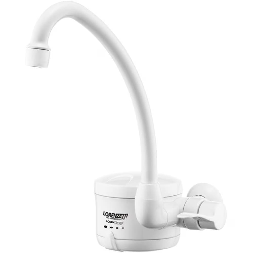 Torneira Eletrica de Parede Bica Alta Loren Easy 5500W 220V - Lorenzetti
