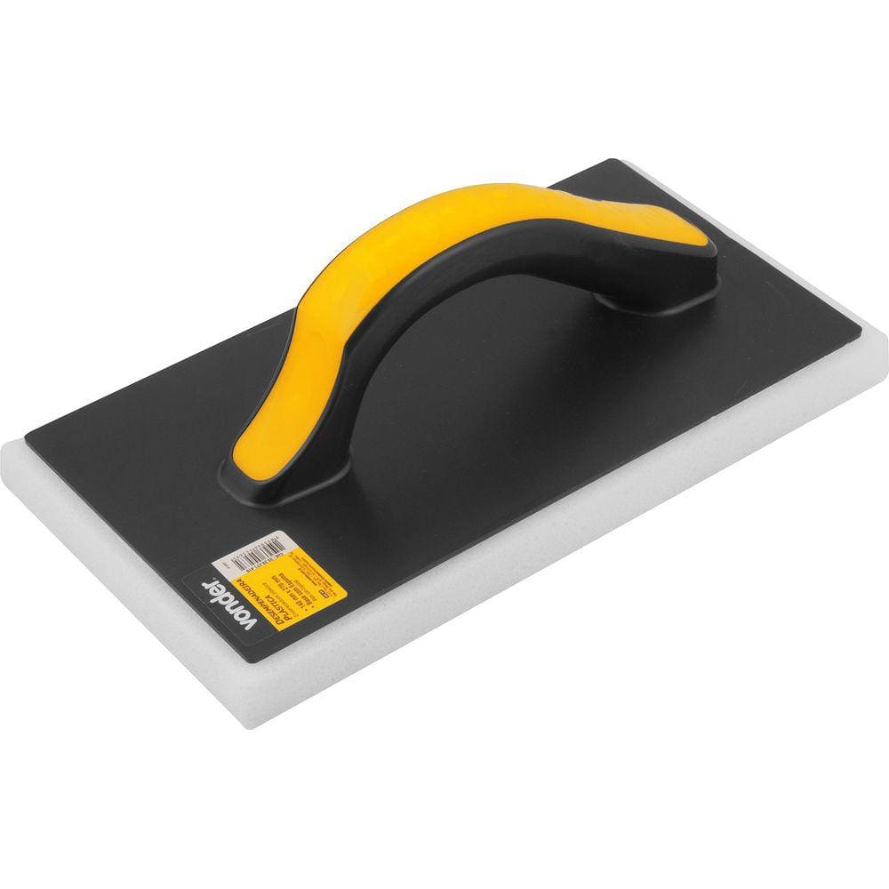 Desempenadeira Plastica com Espuma 14X27CM - Vonder
