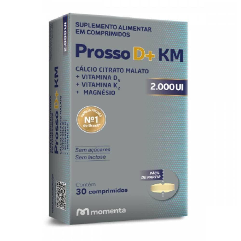 Prosso D+ Km 2.000ui Com 30 Comprimidos
