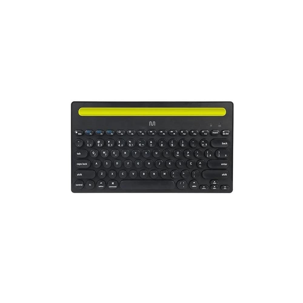 Teclado Bluetooth TC284, Multi-dispositivo, ABNT2, Preto