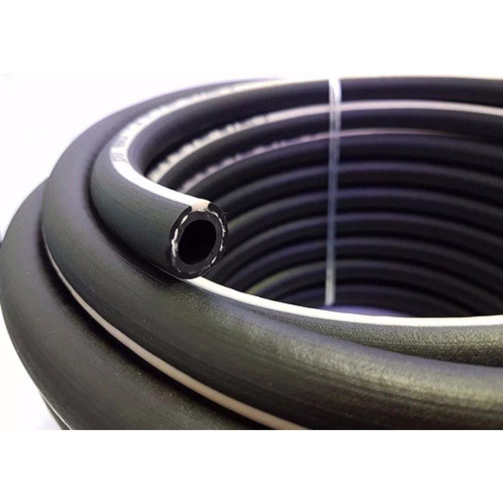 15 Metro De Mangueira 5/16Pol Preta Pneumatica Br Flex Kit
