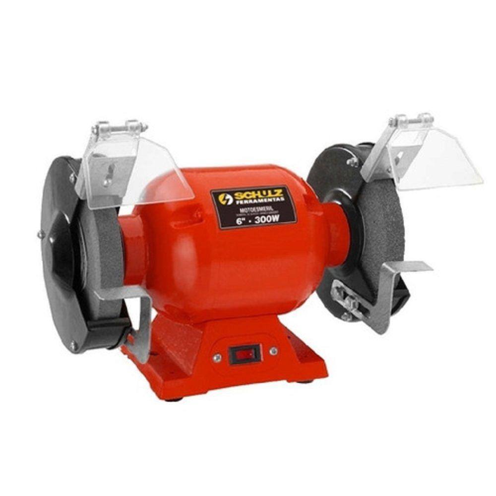 Motoesmeril De Bancada Schulz + Kit Ferramentas Manuais 4Pçs 110V/220V