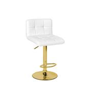 Banqueta Blair Armen Living - Giratória 76cm Branco Fosco