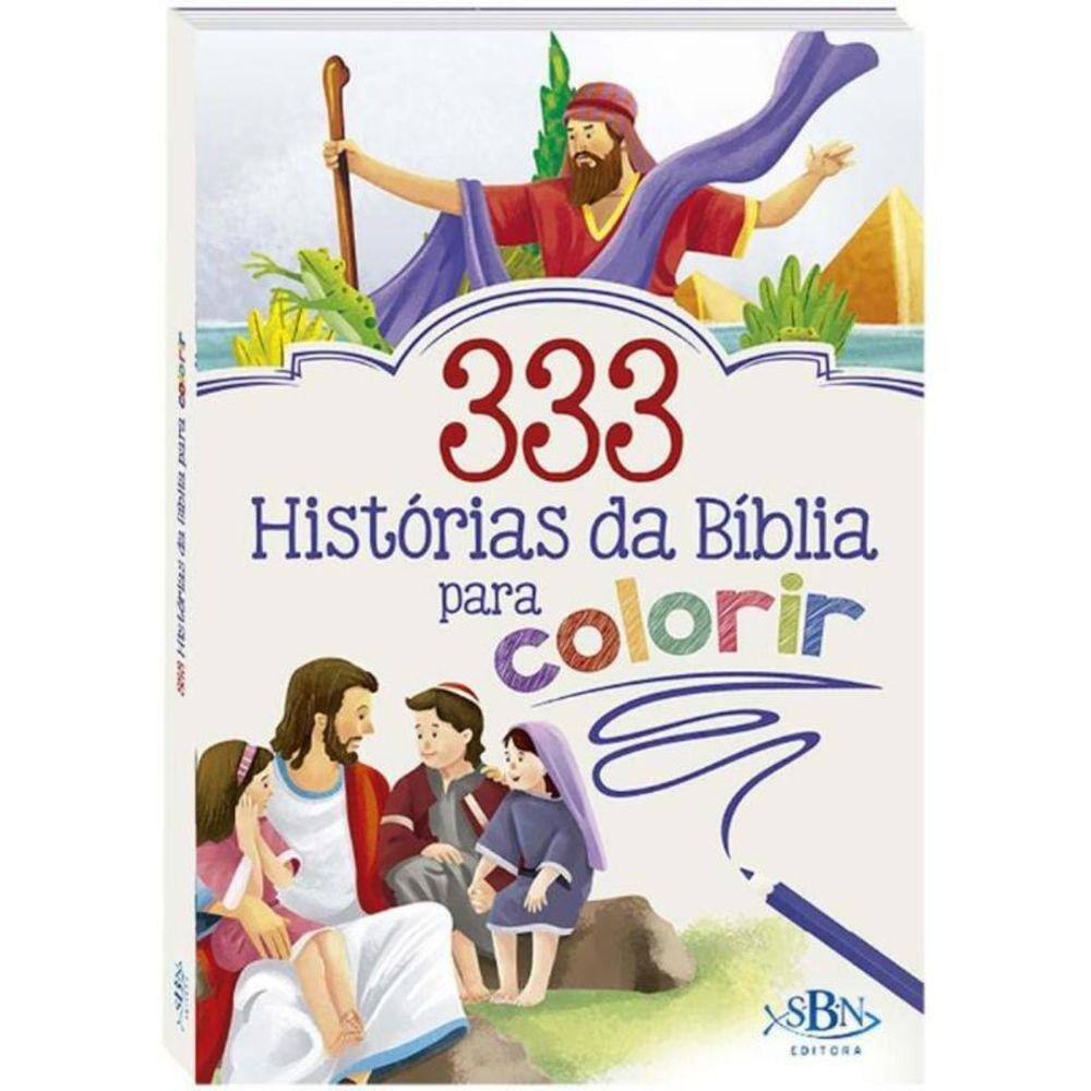 333 Histórias Da Bíblia Para Colorir