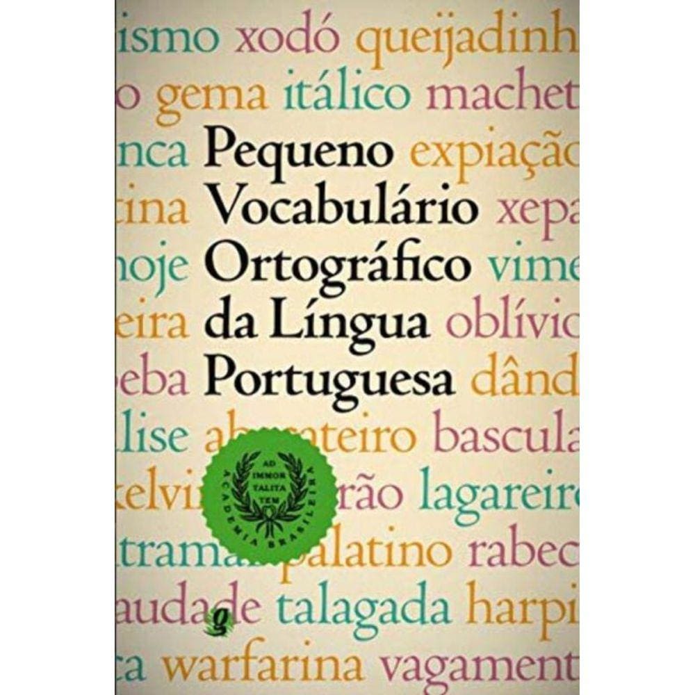 Pequeno Vocabulario Da Lingua Portuguesa