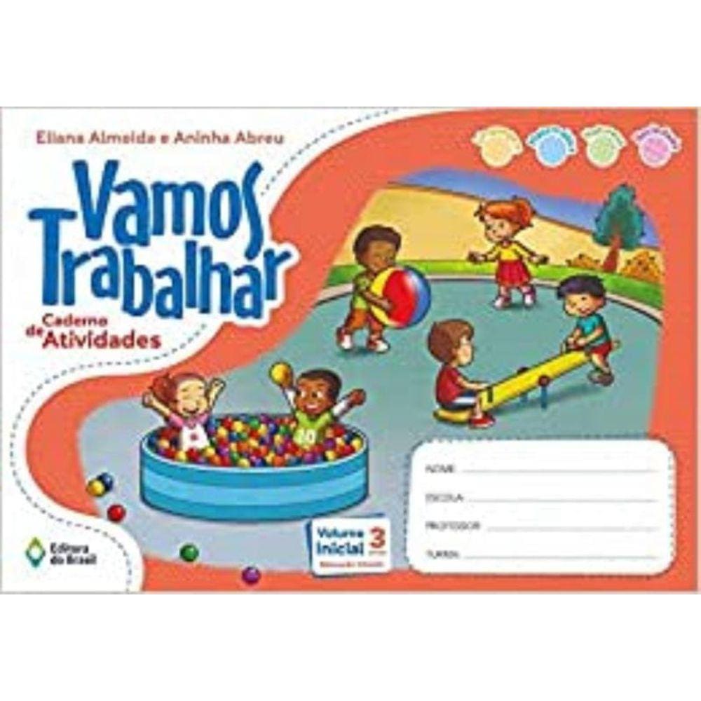 Vamos Trabalhar - Caderno De Atividades - Volume