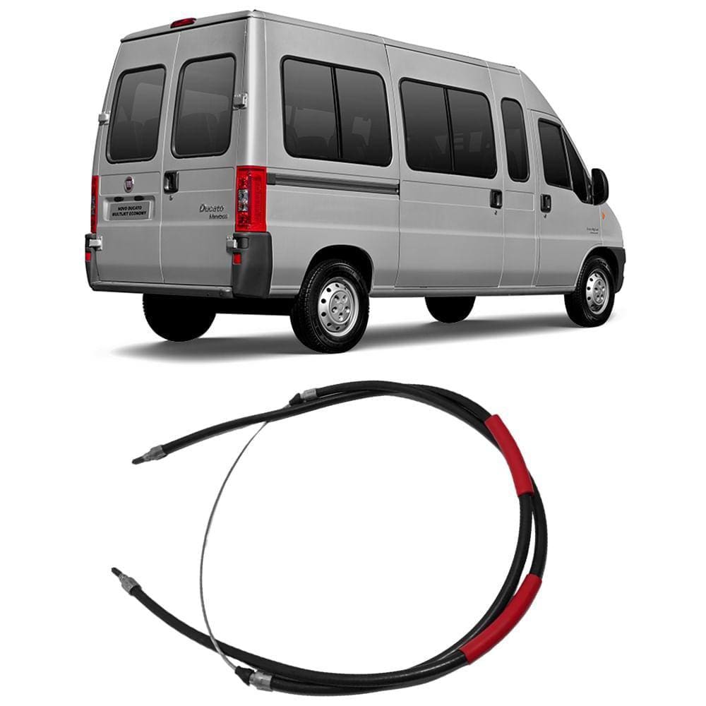 Cabo Freio Traseiro 2295mm Fiat Ducato 2013 a 2022 Tuba 6352