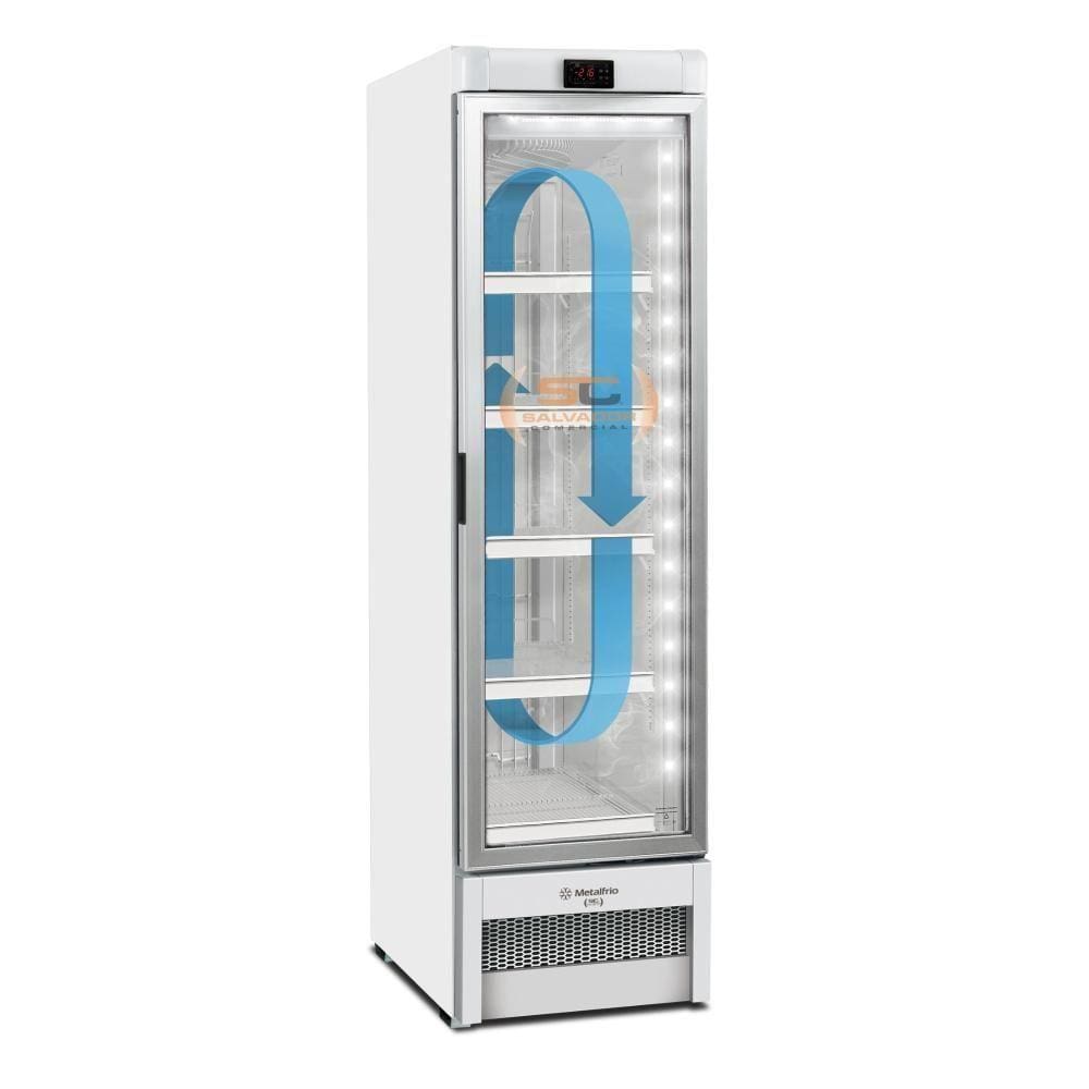 Freezer Vertical Porta De Vidro Para Sorvetes E Congelados | Extra