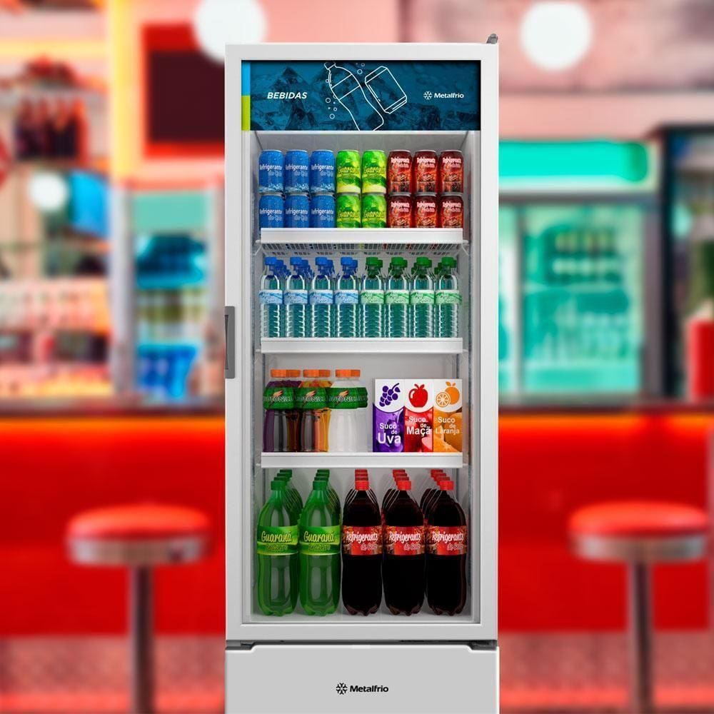 Visa Cooler Refrigerador Expositor De Bebidas Vertical | Extra